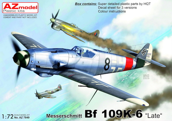 Messerschmitt Bf109K-6 Late  AZ7849