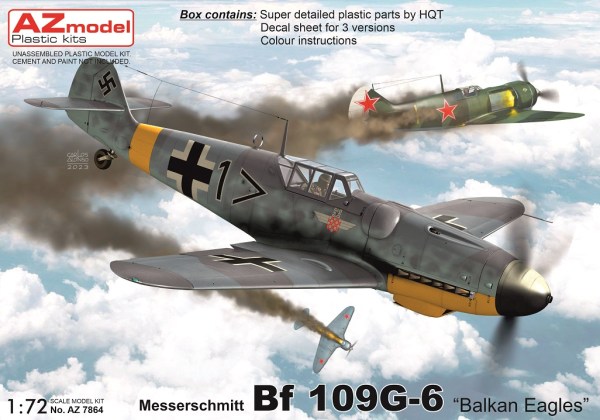 Messerschmitt Bf109G-6 "Balkan Eagles"  AZ7864