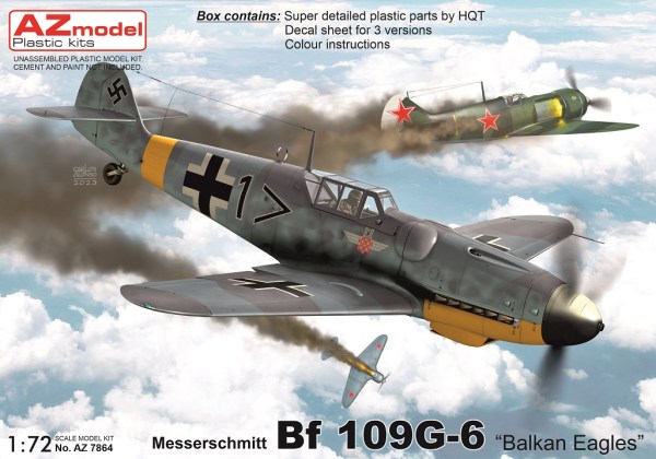 Messerschmitt Bf109G-6 "Balkan Eagles" AZ7864