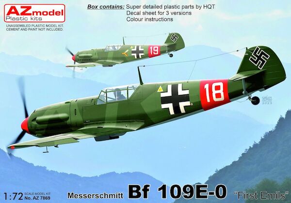 Messerschmitt Bf 109E-0 'First Emils'  az7869