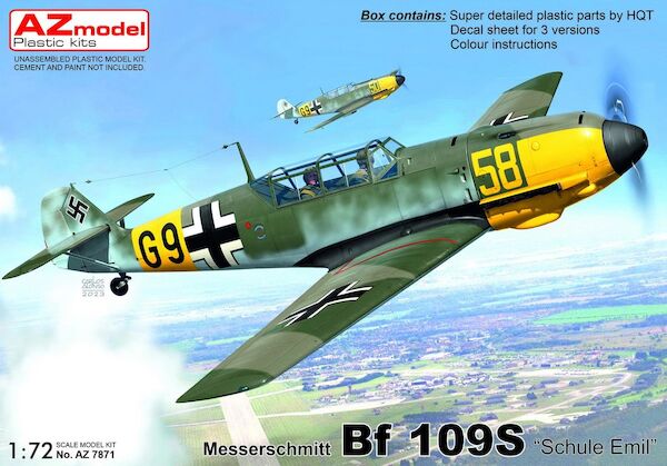Messerschmitt Bf 109S 'Schule Emil'  az7871