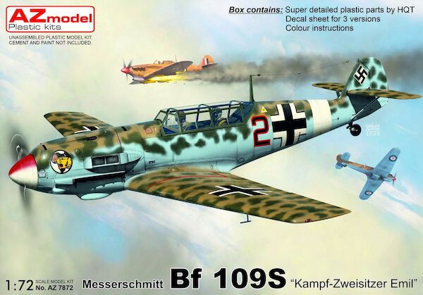 Messerschmitt Bf 109S 'Kampf-Zweisitzer Emil'  az7872