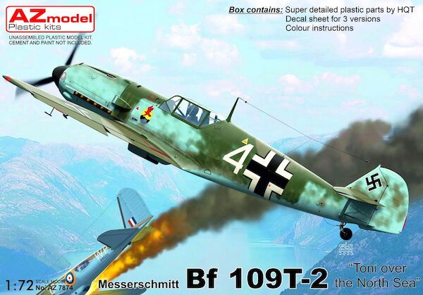 Messerschmitt Bf 109T-2 'Toni over the North Sea'  az7874