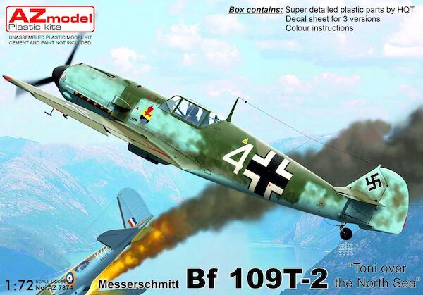 Messerschmitt Bf 109T-2 'Toni over the North Sea' az7874