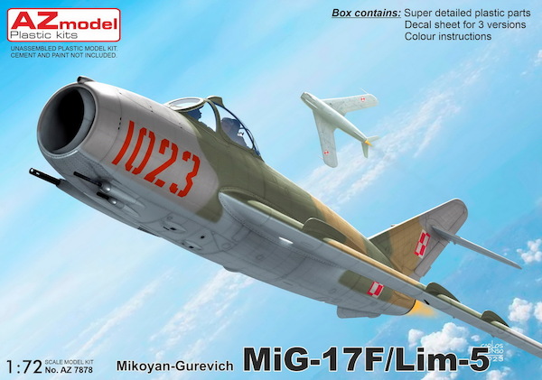 Mikoyan MiG17F/Lim5 "Warsaw Pact" (REISSUE) AZ7878