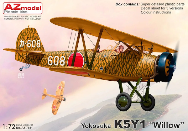 Yokosuka/Kawanishi K5Y-1 ''Akatombo" (Willow) (Reissue) az7881
