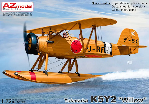 Yokosuka/Kawanishi K5Y-2 ''Akatombo" (Willow) (Reissue) az7882
