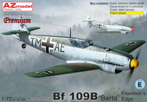 Messerschmitt Bf109B 'Berta' Freedom's Edge AZ7888