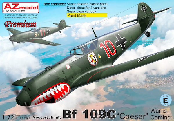 Messerschmitt Bf109C 'Caesar' The War is Coming AZ7889