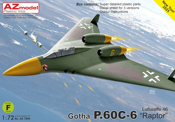 Gotha P.60C-6 'Raptor Luftwaffe 1946' AZ7894