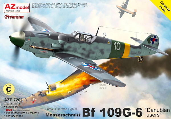 Messerschmitt Bf109G-6 'Danubian users'  AZP7201