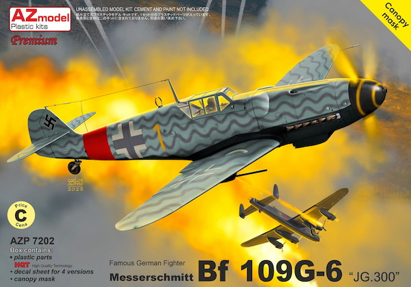 Messerschmitt Bf 109G-6 "JG 300"  AZP7202