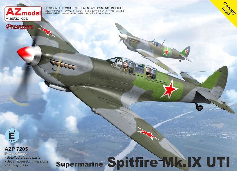 AZ Models AZP7205 Spitfire Mk.IX UTI 'Soviet AF'