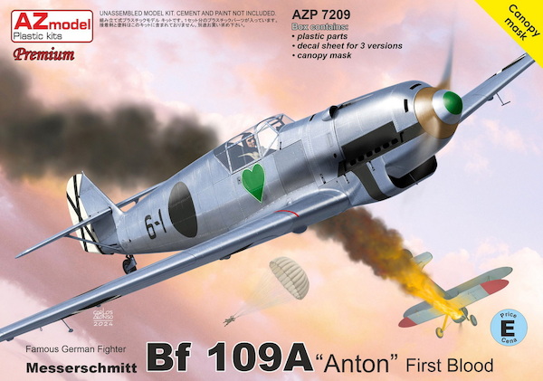 Messerschmitt Bf109A 'Anton's First Blood'  AZP7209