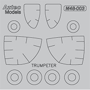 A37B Masks (Trumpeter) AZT-M48003