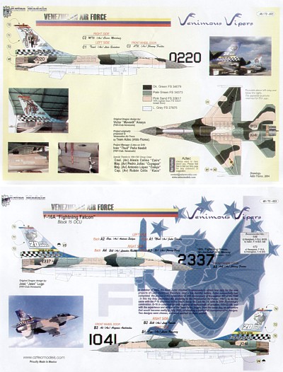 Venimous Vipers 1 (F16 in Venozolan service) AZT48023