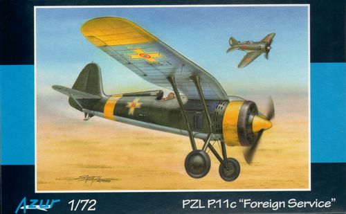 PZL P11c 'In Foreign Service' A115