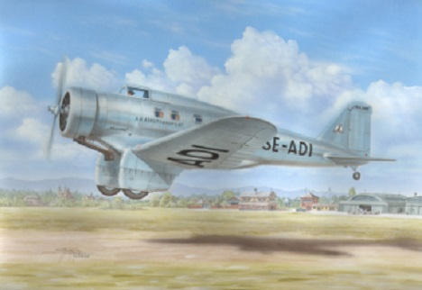 Northrop Delta Civilian Version "Swedish, TWA and Mexican Service"  FR032