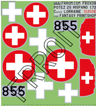 Potez 25 Suisse 855  FROX06