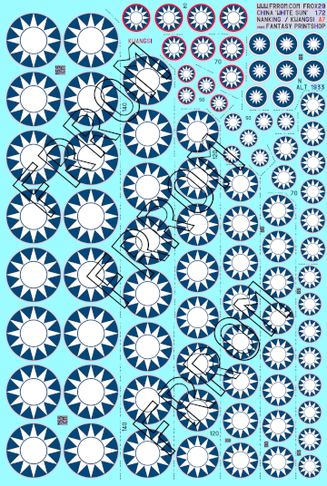 China Roundels (1930 ... central government, Nanking + Kwangsiu)  FROX29