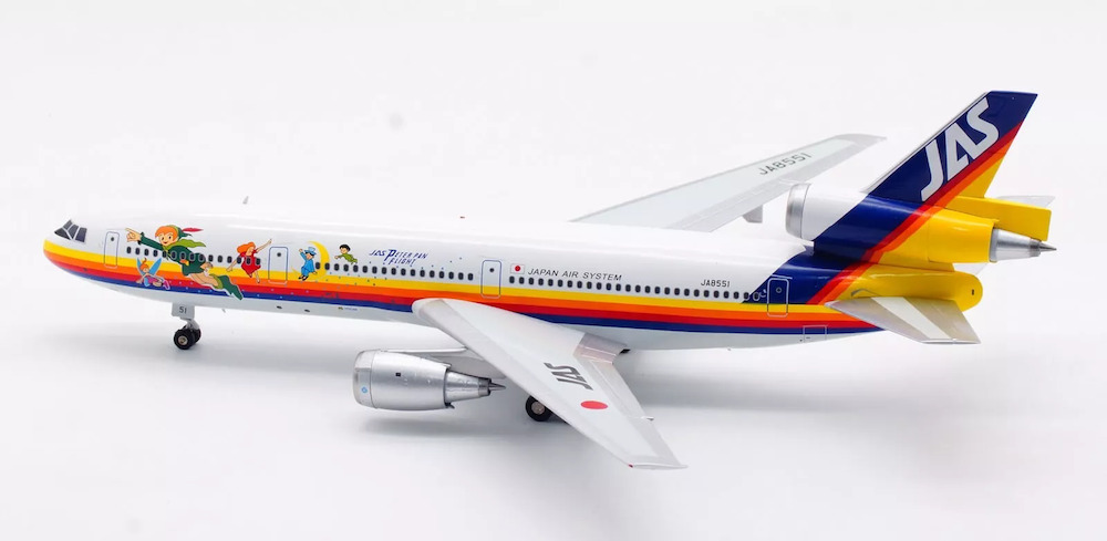 JAS (Japan Air System) DC-10-30 JA8550 ezToys - Diecast