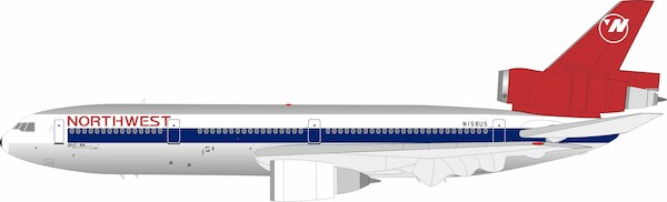 Douglas DC10-40 Air Force One 11040 Polished B-104-NW-158P