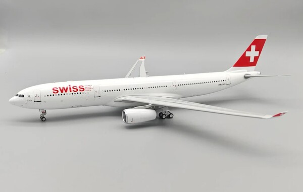 Airbus A330-300 Swiss International Air Lines HB-JHH Engine with logo B-333-JHH