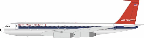 Boeing 707-351C Northwest Orient Airlines N373US Polished  B-707-NW-373P