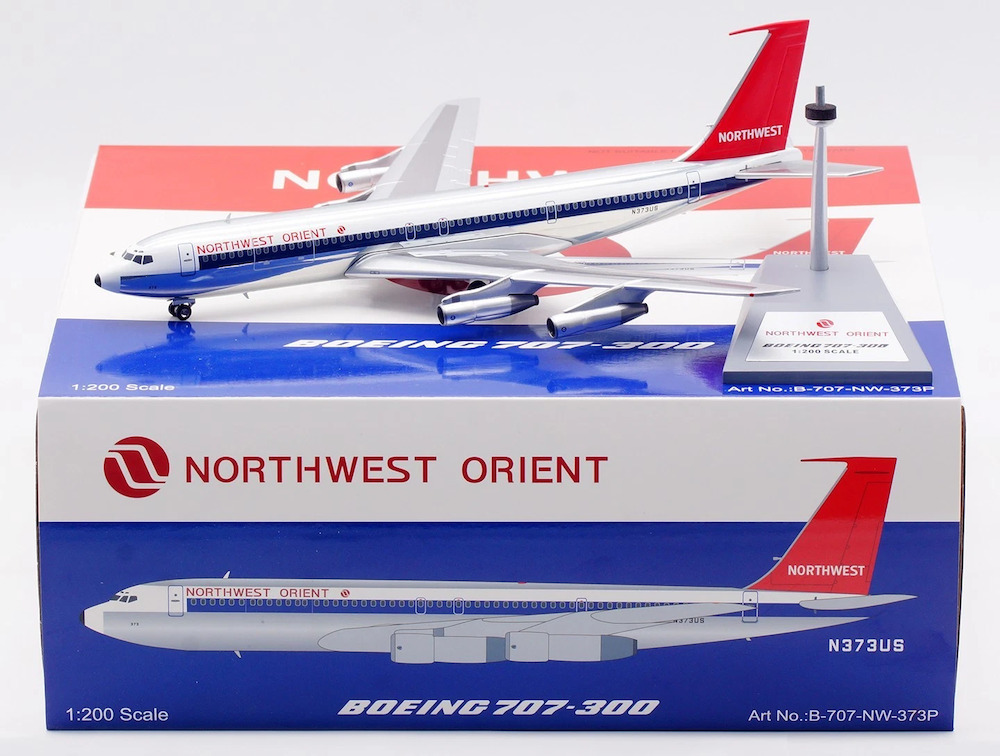 B Models B-707-NW-373P Boeing 707-351C Northwest Orient Airlines