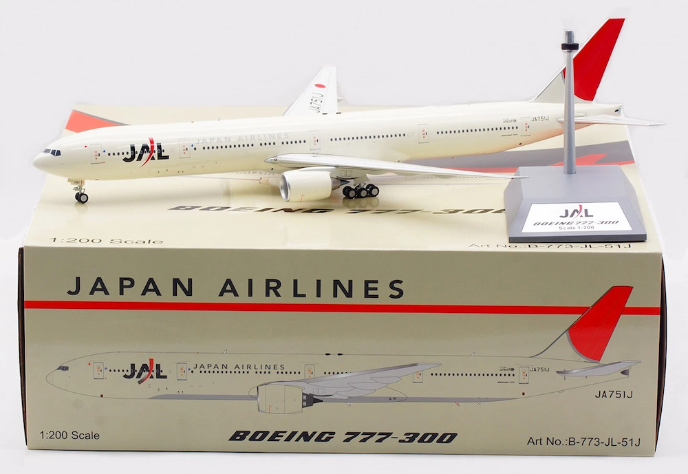 7*7様 B-Models 日本航空 JAL B777-300 JA751J 1 B Models B-773-JL-51J Boeing 777-346 JAL Japan Airlines JA751J
