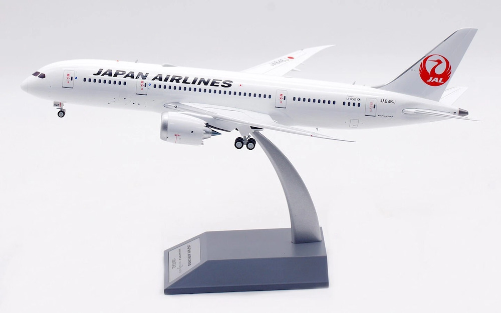 B-Models 1:200 JAL日本航空 B787-8 JA846J B-Models Japan Air Lines - JAL Boeing 787-8 Dreamliner