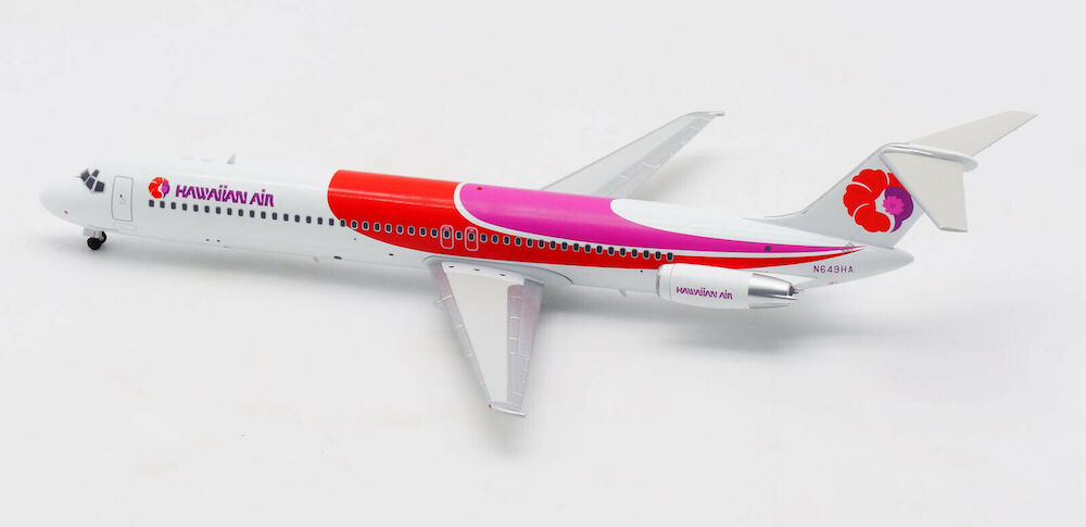 Douglas DC9-51 Hawaiian Air N649HA with stand