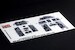 3D Cockpit Detail Decals F4F Phantom (Revell) B3D-0004