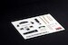 3D Cockpit Detail Decals F104G Starfighter (Italeri)  B3D-0013