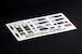3D Cockpit Detail Decals F4G Phantom II wild Weasel (Hasegawa)  B3D-0018