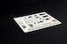 3D Cockpit Detail Decals F4E _Early-  Phantom II  (Zoukei Mura)  B3D-0023