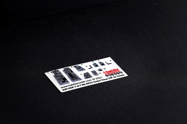 3D Cockpit Detail Decals F16C Block 25/30 (Tamiya) B3D-0008