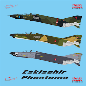 Turkish AF Eskisehir Famous F4 Phantoms DDT-01013