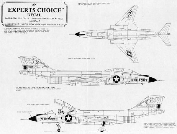 F101 Voodoo (136FIS New York ANG) 48-26