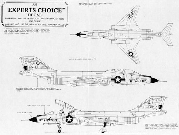 F101 Voodoo (136FIS New York ANG)  48-26