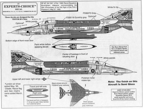 RF4C Phantom (106FRS, 25 F4 Ann.)  48-46