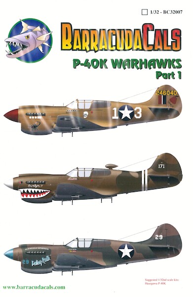 Curtiss P40K Warhawks Part1  bc32007