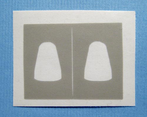 EE Lightning Dielectric panel Paint mask (Airfix) BM48052