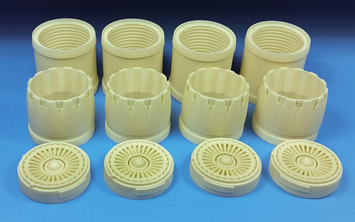 B1B Lancer early Exhausts set with Turkey feathers (Revell) BR48236