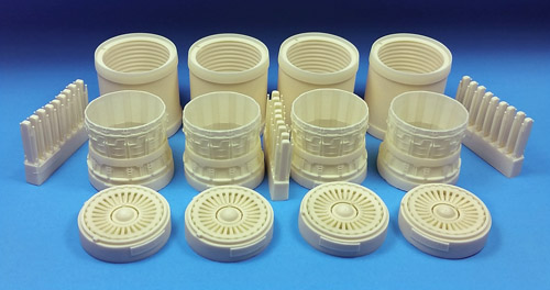 B1B Lancer Late Exhausts set without Turkey feathers (Revell) BR48237