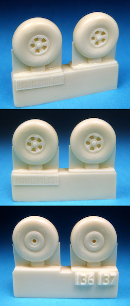 Hawker Typhoon/Tempest mainwheels - Srs 1 BR72136