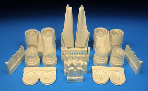 B1B Lancer Rear Nacelle and Late Exhausts set without Turkey feathers (Monogram) BR72298
