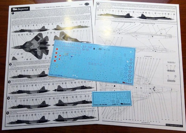 Suchoi T50 PAK-FA (Hobby Boss)  BM72-65