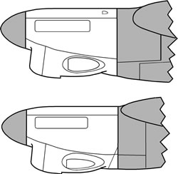 Lancaster engine set (Tamiya)  BB15