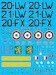 Douglas AD-4 Skyraider French (3 schemes) BD 48-165